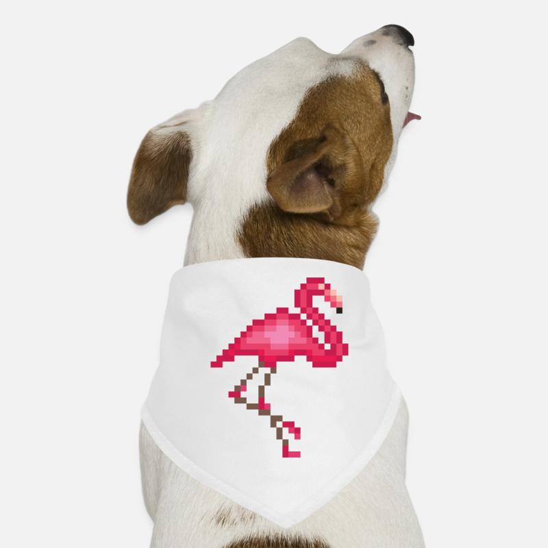 Flamingo Hunde-Bandana
