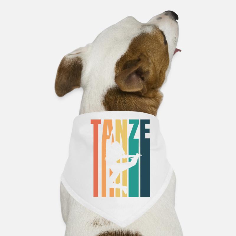 Dancing Dance Music Hunde-Bandana