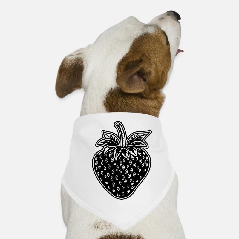 Strawberry Fruit Fruit Dog Bandana