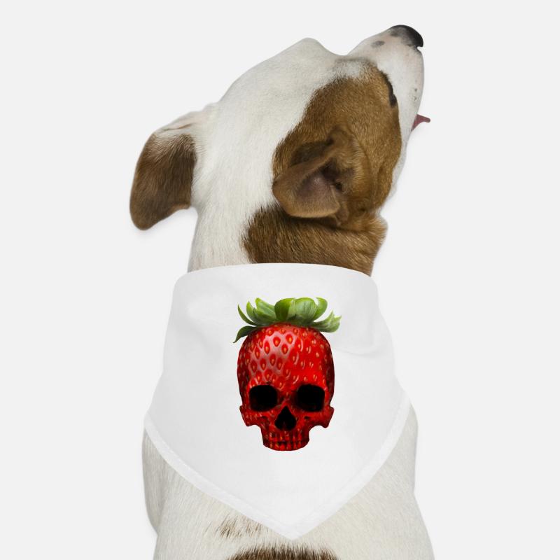 Crâne de fraise Bandana pour chien