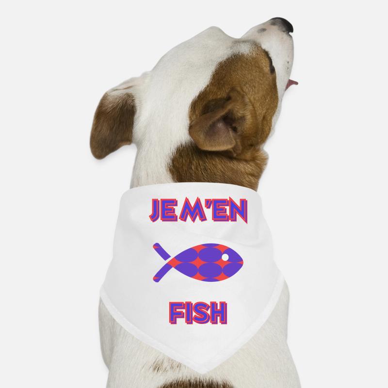 FISH. HUMOR. FISH Dog Bandana
