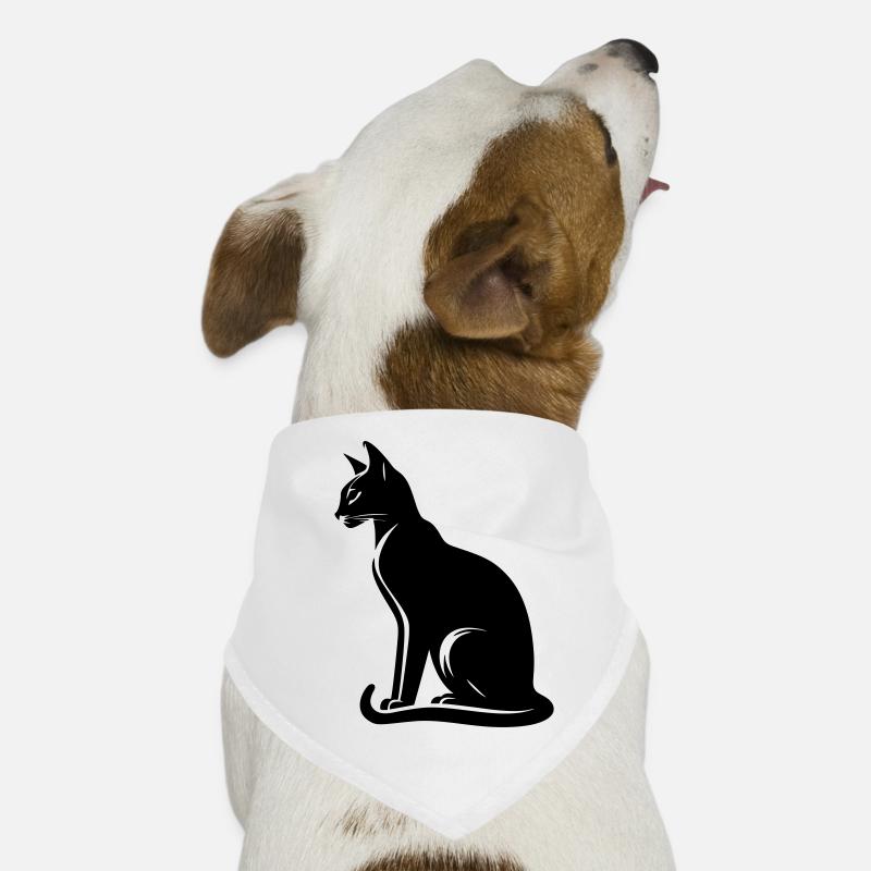 Chat abyssin Bandana pour chien
