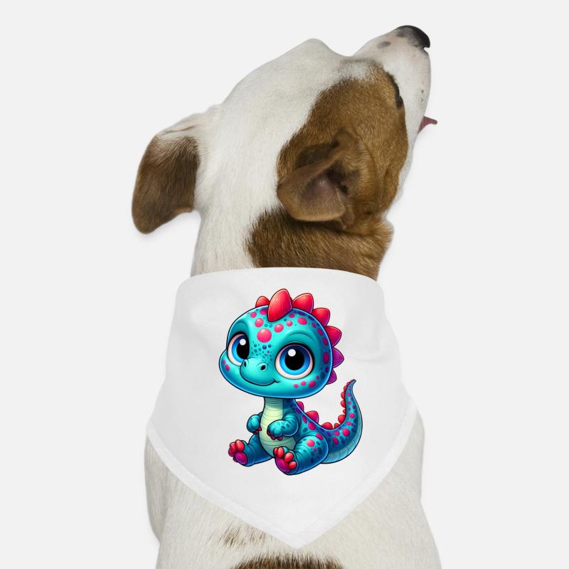 Dinosaurier Hunde-Bandana