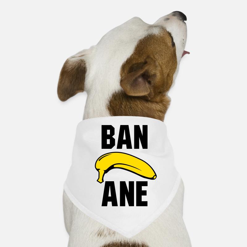Banane Hunde-Bandana