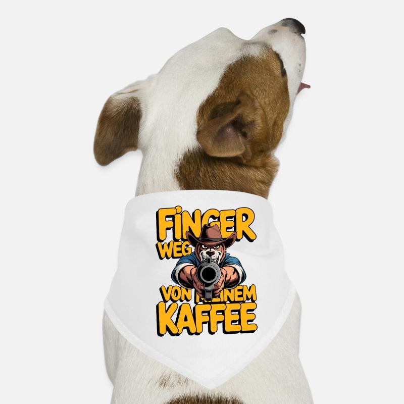 Lâche mon café Bandana pour chien