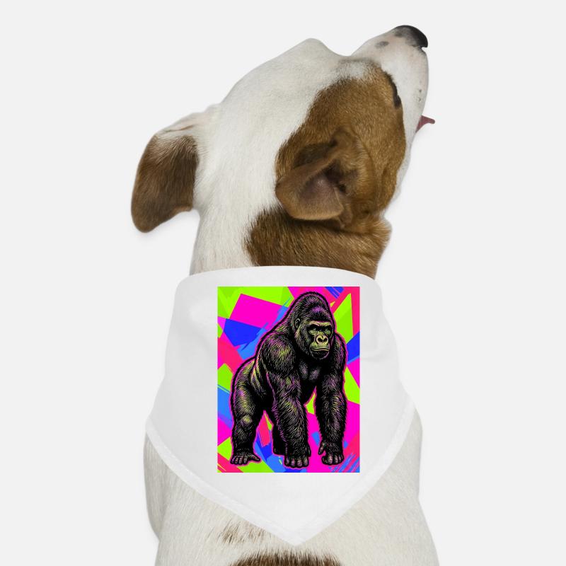 gorille Bandana pour chien