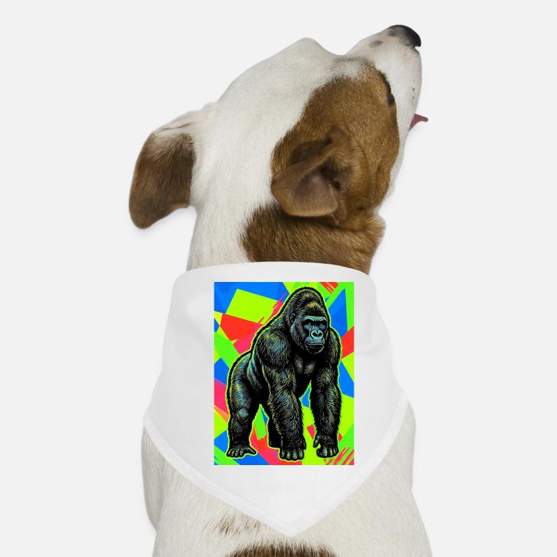 gorille Bandana pour chien