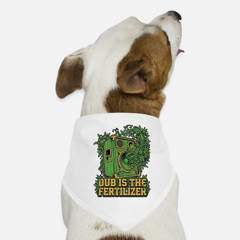 Dub Reggae Garden Hunde-Bandana