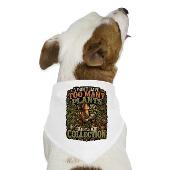 Plant Collection Gardening - Hunde-Bandana - Weiß - Vorne