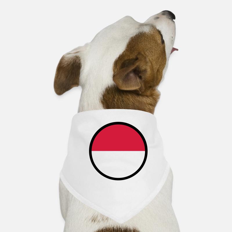 Sous le signe de l'Indonésie Bandana pour chien