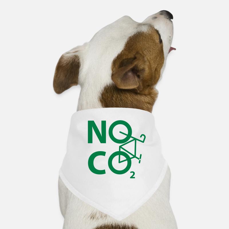 NO CO2 - cyclistes et design Bandana pour chien