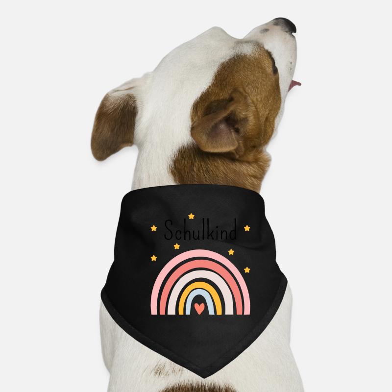 Back to school. Schulkind Dog Bandana