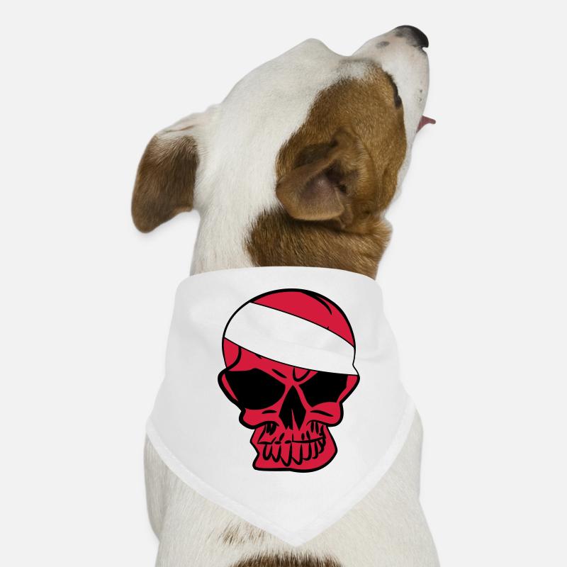 Anarcho Skull Anarchy anarchy Dog Bandana