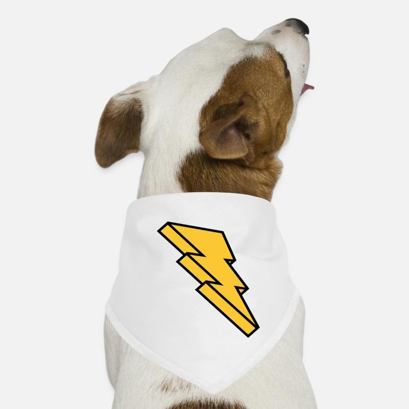 Lightning - Yellow Dog Bandana