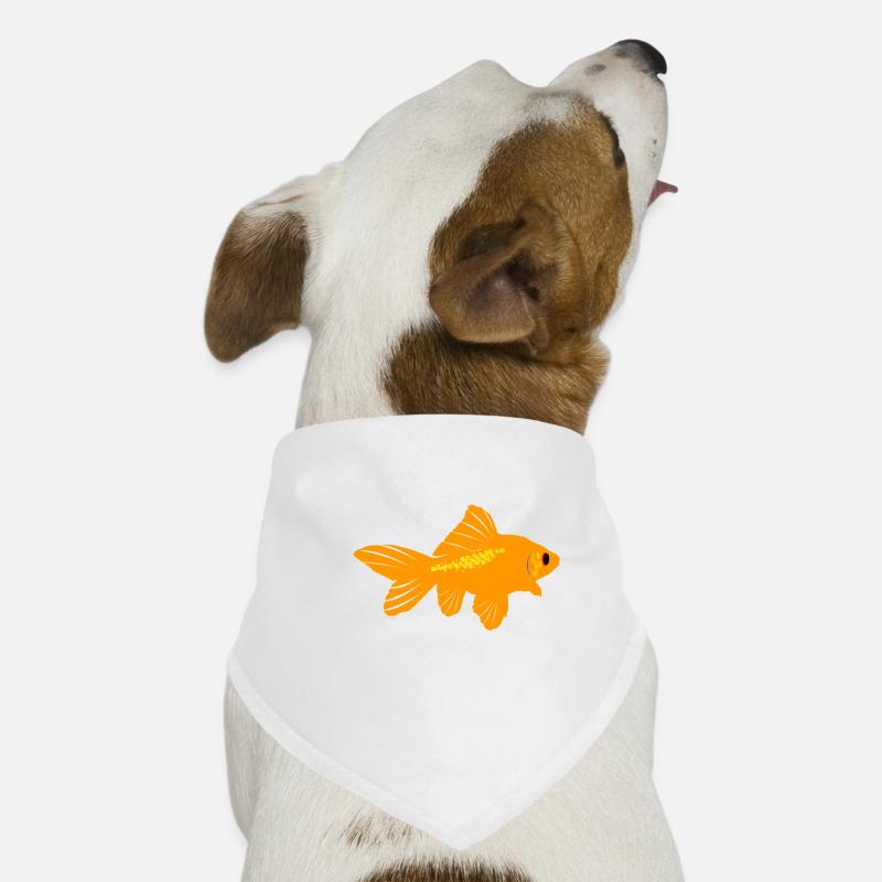 poisson rouge Bandana pour chien