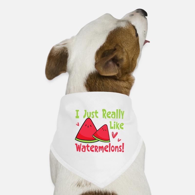 pastèques Fruits d'été Melon Bandana pour chien