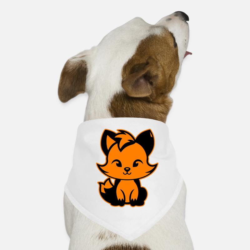 Fox Cute Cute Baby Dog Bandana