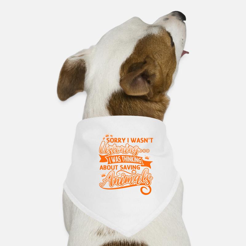 Penser à sauver des animaux Sauver de mignons Bandana pour chien