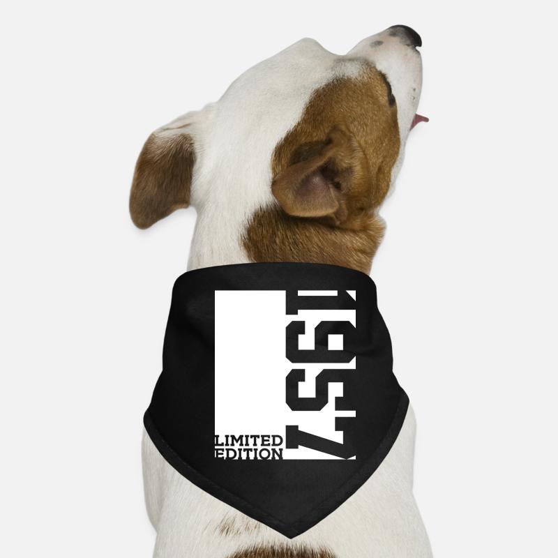 69. GEBURTSTAG LIMITED EDITION 1957 Hunde-Bandana