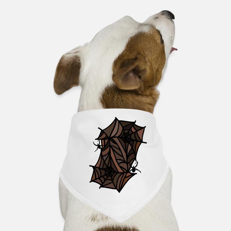 araignées toiles d’araignées Bandana pour chien