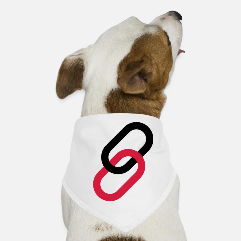 Lien comme symbole Bandana pour chien