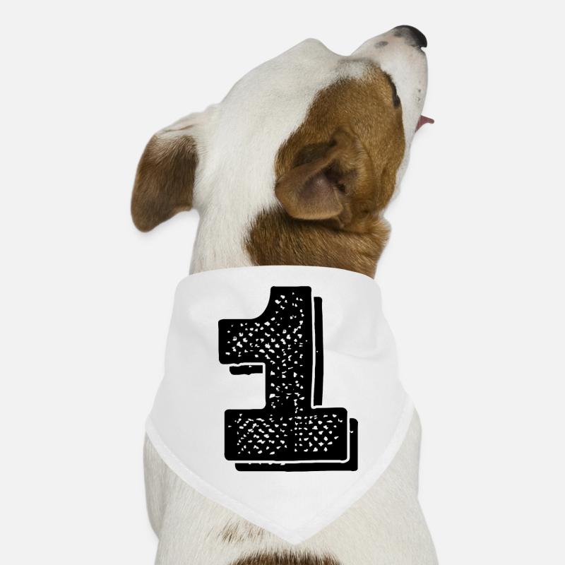 Nummer 1- 1. Jahrestag Hunde-Bandana