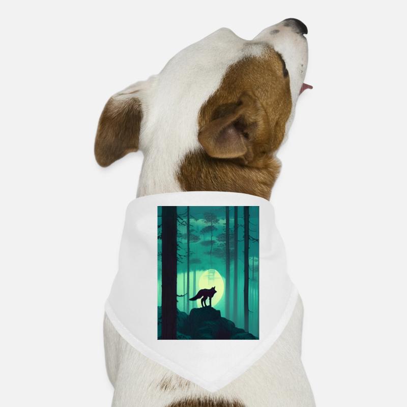 Lone Wolf 3 Dog Bandana