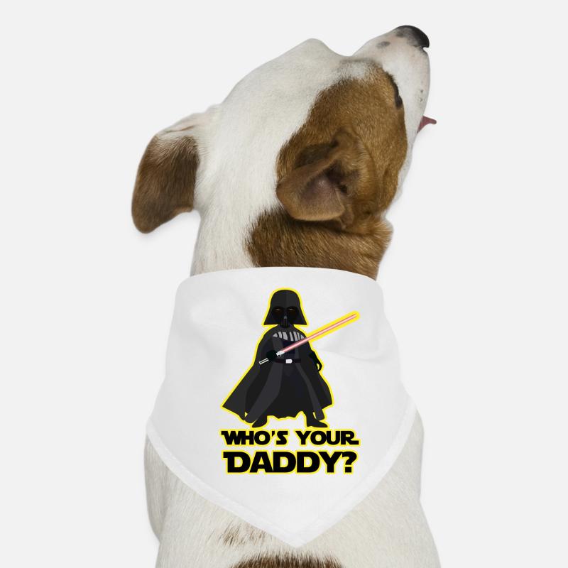 Daddy Vater Sprüche Geschenk Idee Geburt Hunde-Bandana