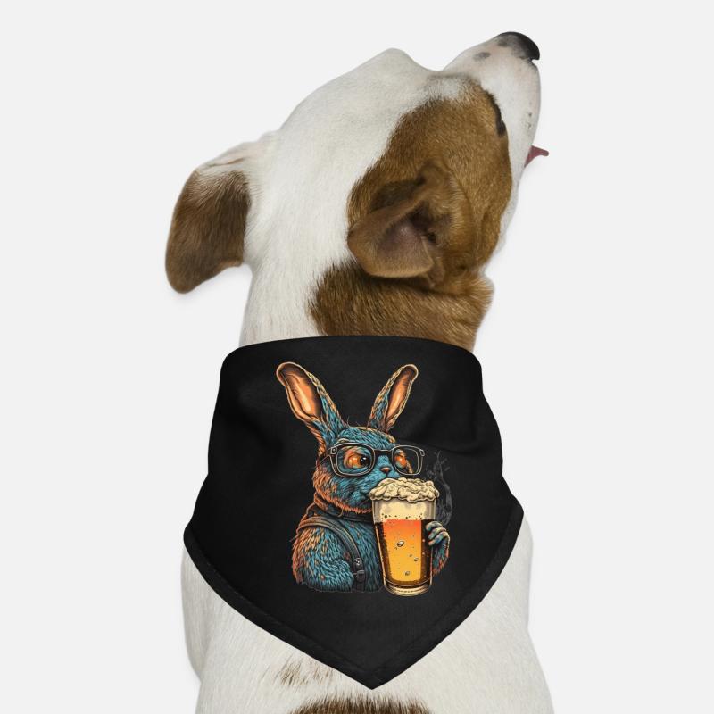 Cool with beer Dog Bandana