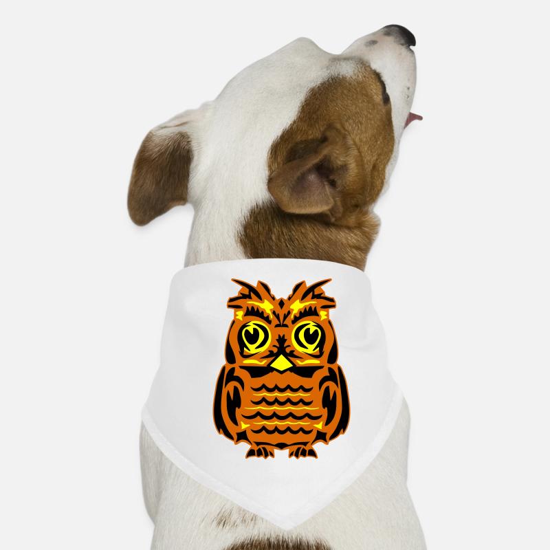 Hibou Bandana pour chien