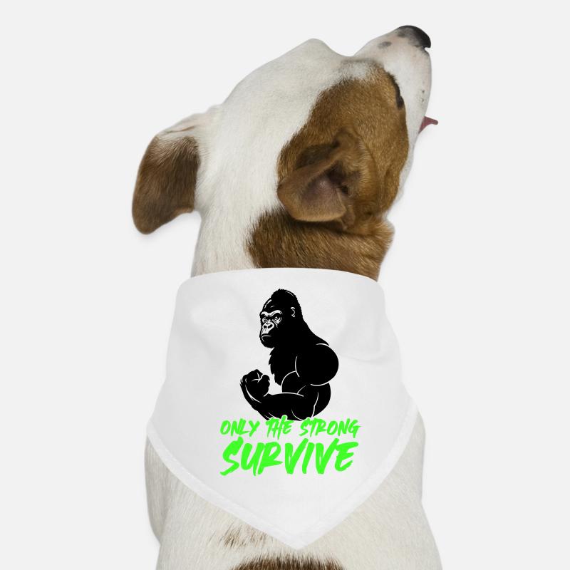 Gorilla Strong Dog Bandana