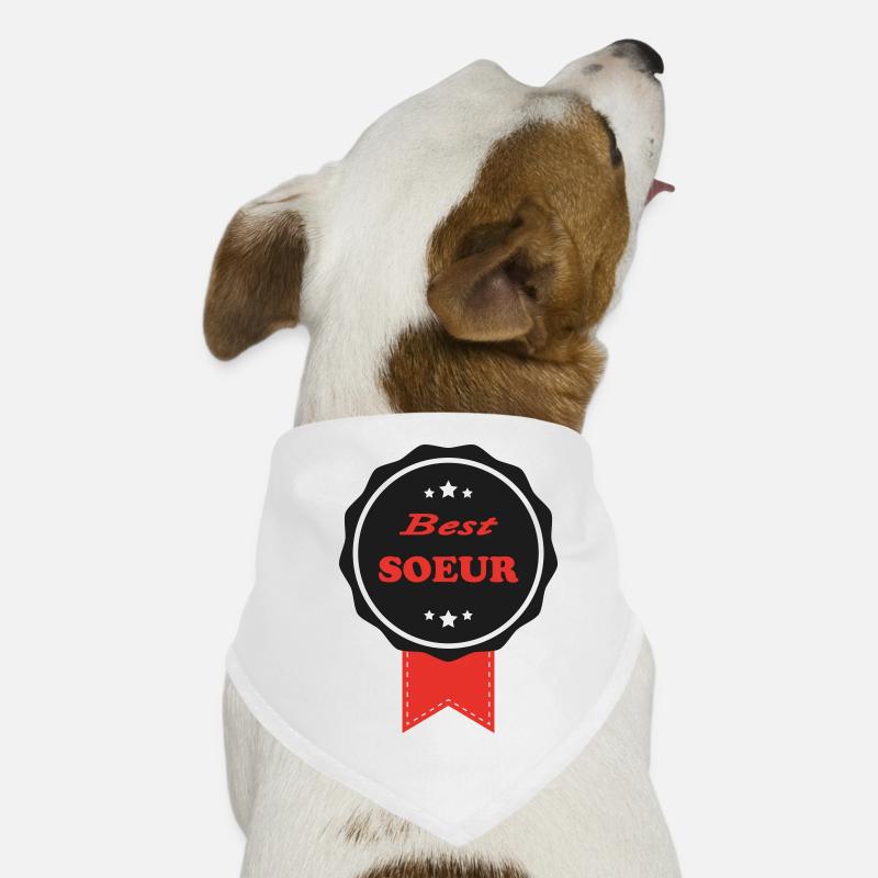 BESTE SCHWESTER Hunde-Bandana