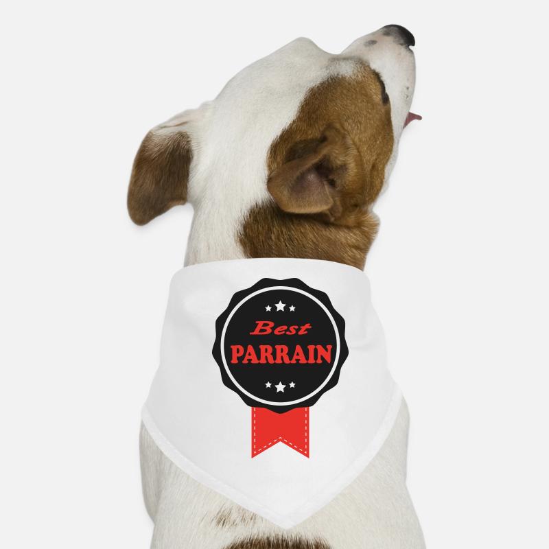 BEST PARRAIN Bandana pour chien
