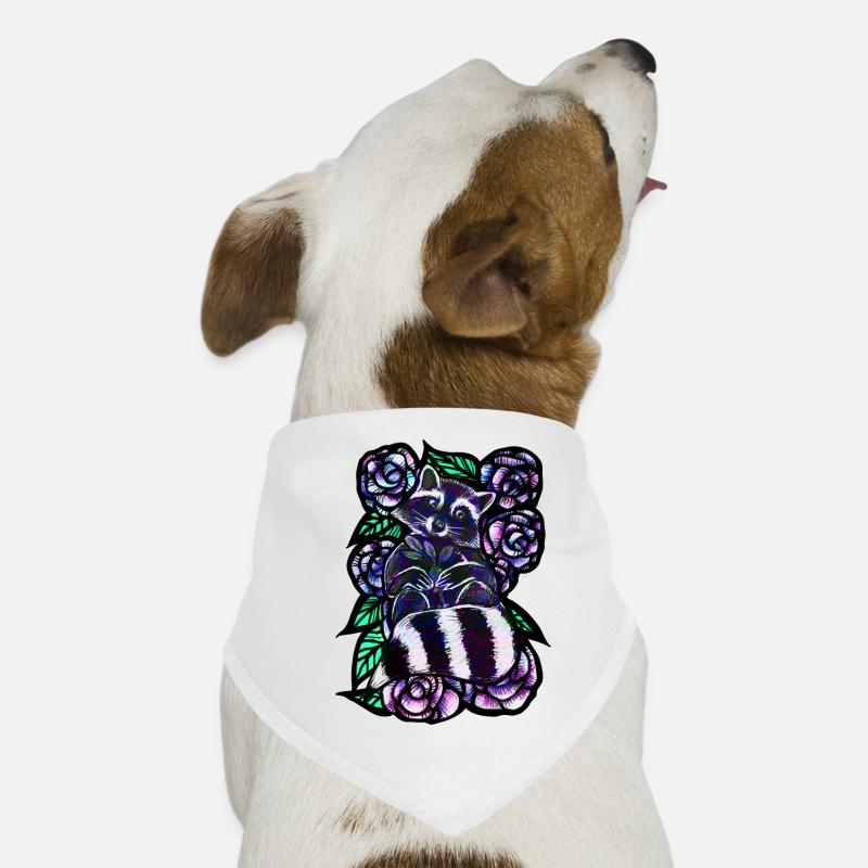Raton laveur Bandana pour chien