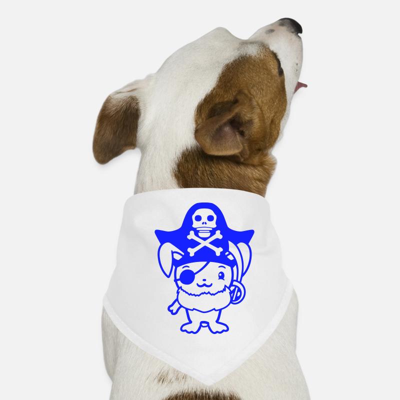 Petit lapin mignon Patch pour l’œil du capitaine Bandana pour chien