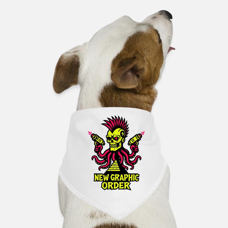ONG Skull Punk Bandana pour chien
