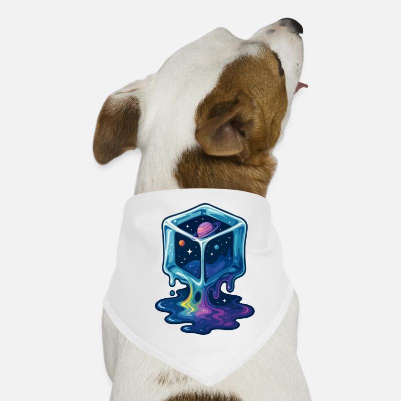 Cosmic Melt Cube Dog Bandana