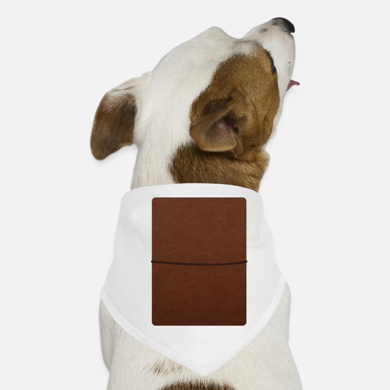 Leather Journal Dog Bandana