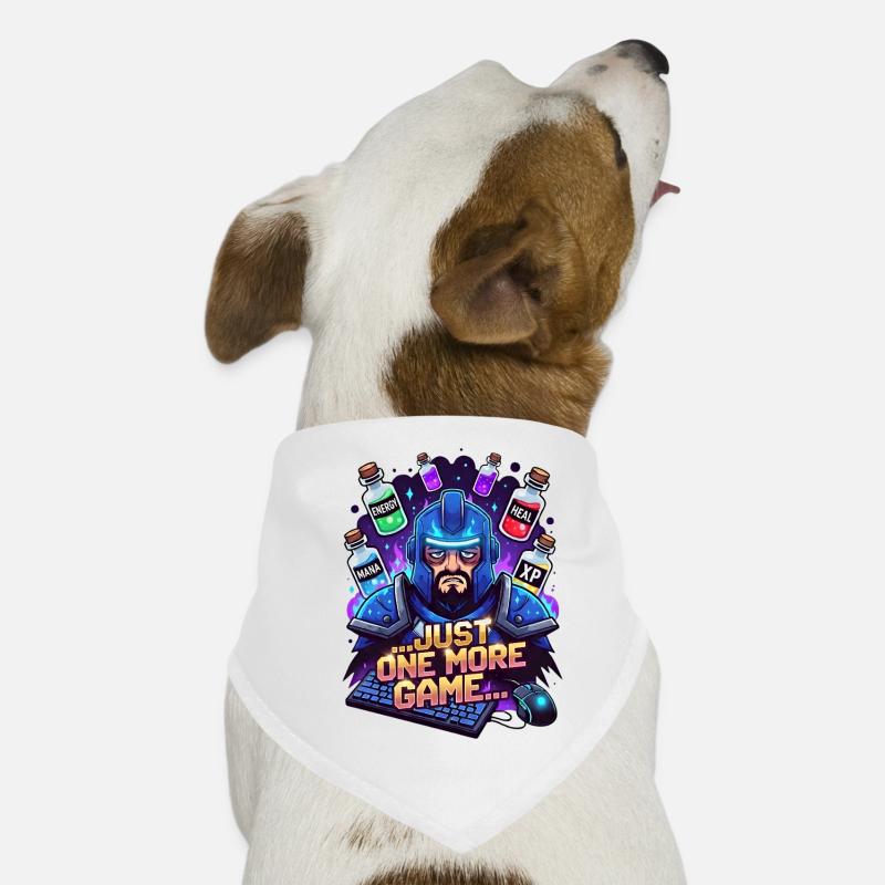 Just one more game Hunde-Bandana