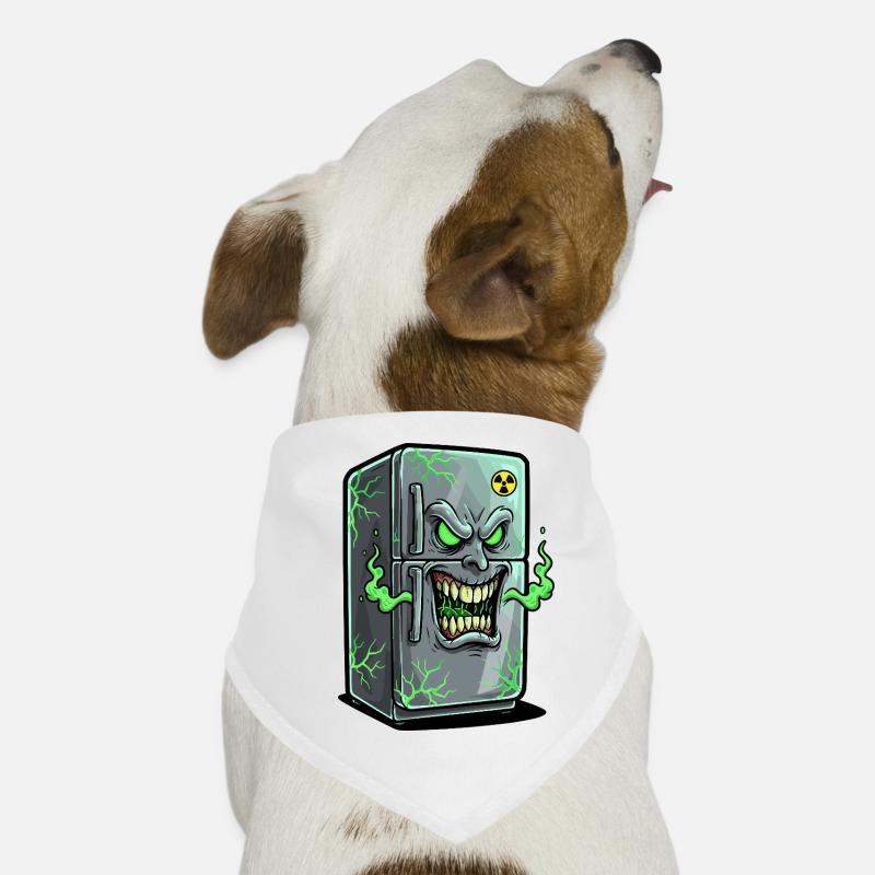 Grim Fridge : Fantômes Verts Bandana pour chien