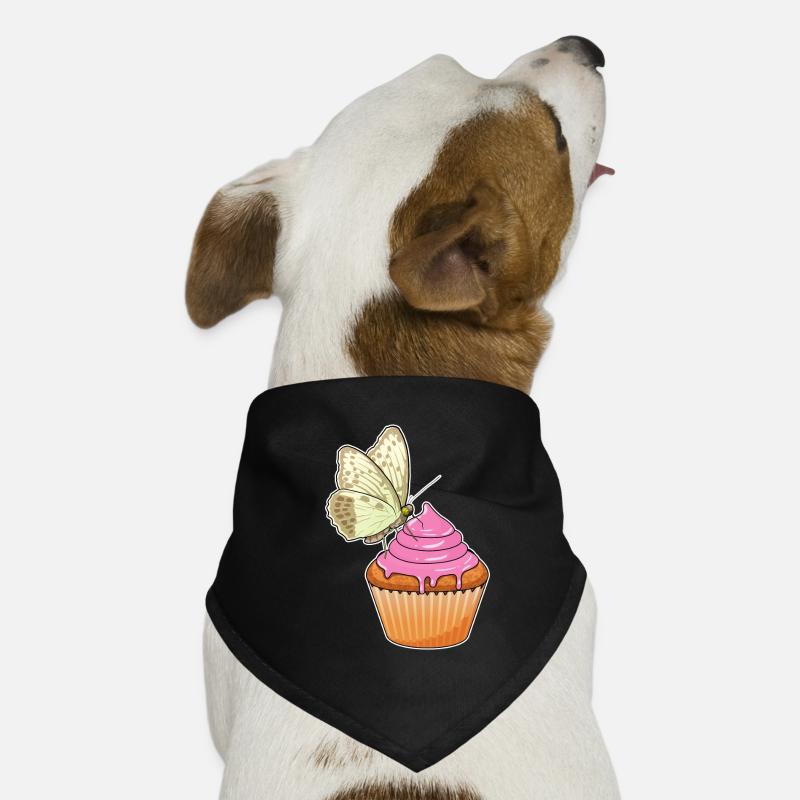 Muffin papillon Bandana pour chien