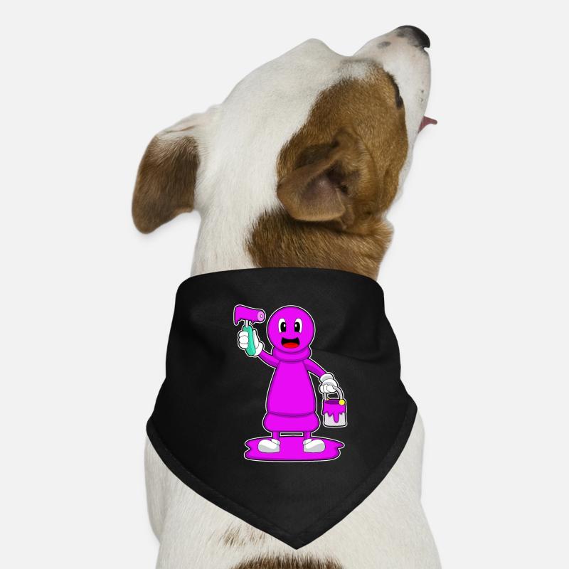 Pièce d’échecs Pion Peintre d’échecs Bandana pour chien