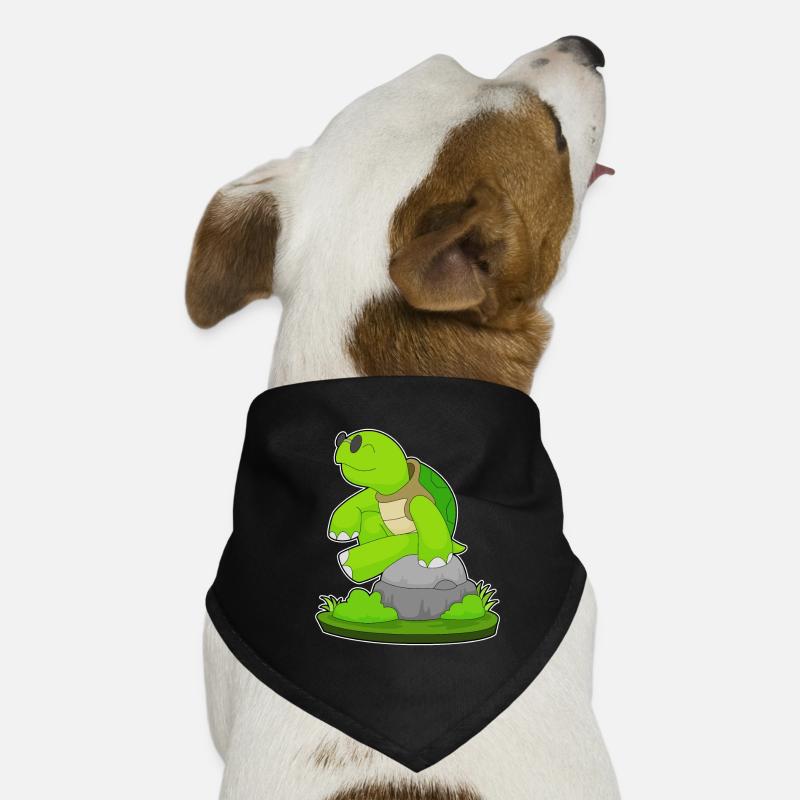 Turtle Sunglasses Dog Bandana