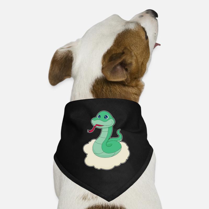 Snake Clouds Dog Bandana