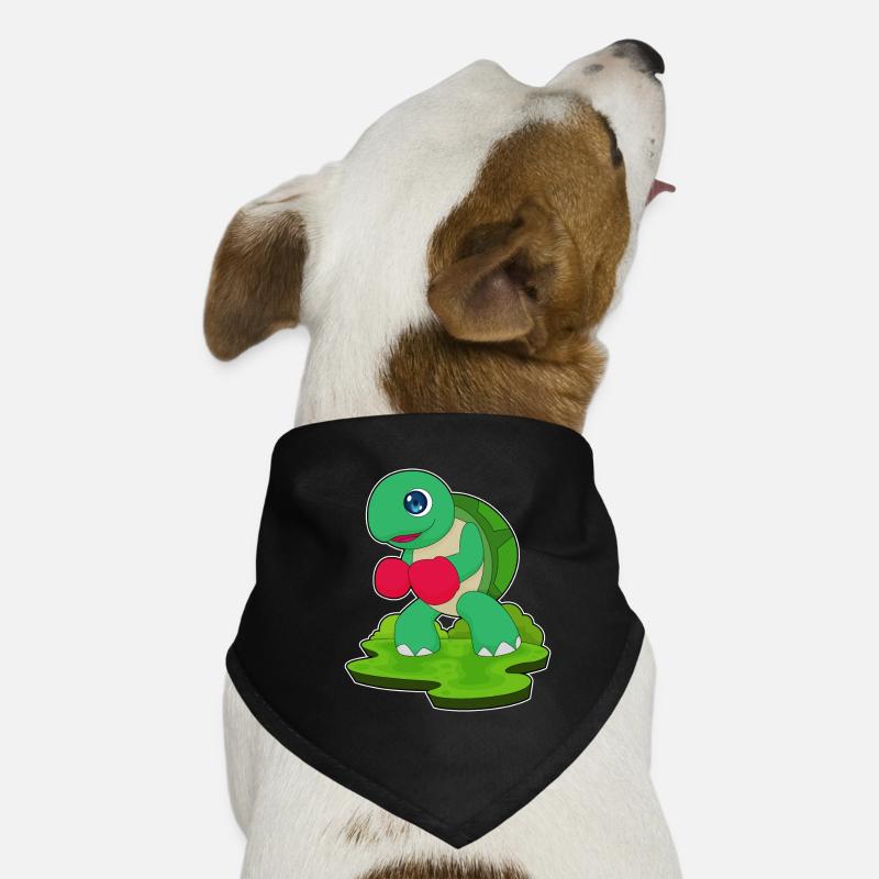 Gants de boxe Turtle Boxer Boxing Bandana pour chien