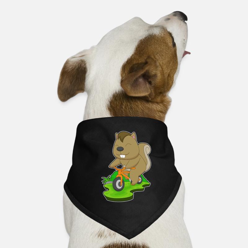 Vélo écureuil Bandana pour chien
