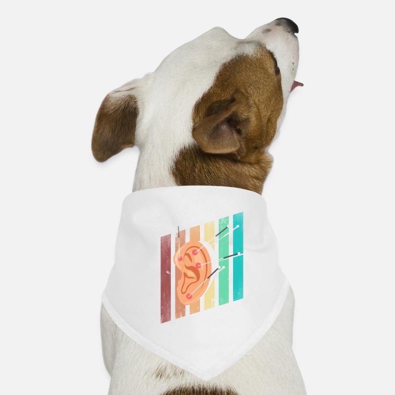 Acupuncture Acupuncteur Points d’acupuncture Bandana pour chien