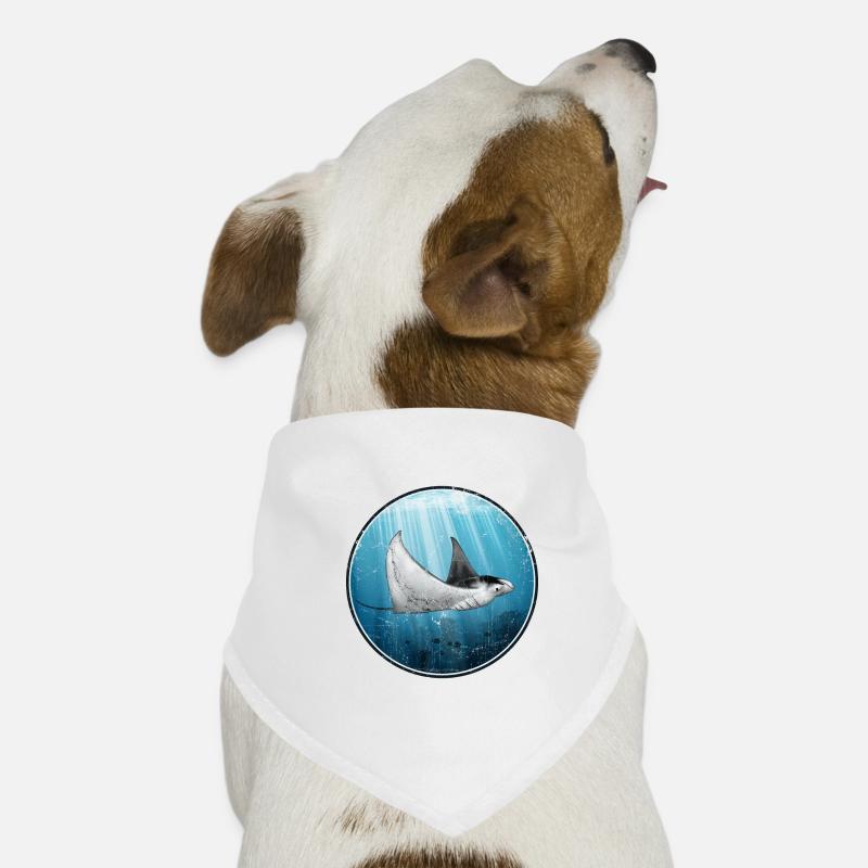 manta ray Dog Bandana