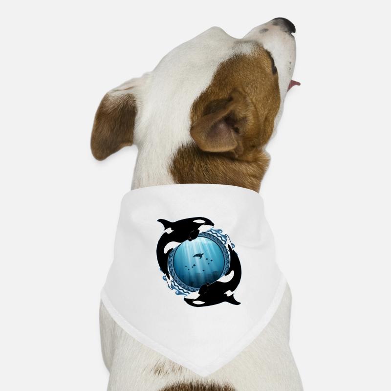 Orca killer whales Dog Bandana