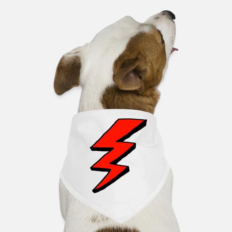 Foudre ϟ Flash Bandana pour chien